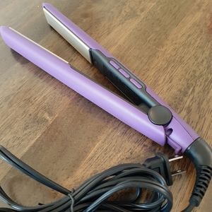 Remington 1" Ceramic & Titanium Flat Iron Hair Straightener, Anti-Static Technol